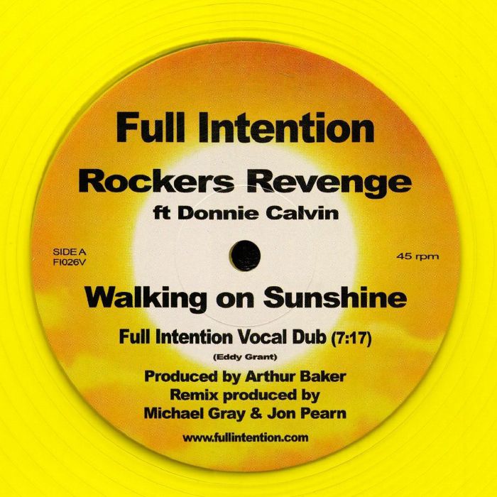 Rockers Revenge | Donnie Calvin Walking On Sunshine