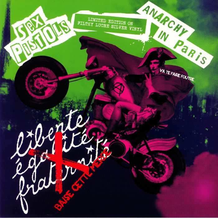 Sex Pistols – Anarchy In Paris vinyl cover