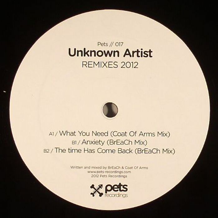Unknown Artist Remixes 2012