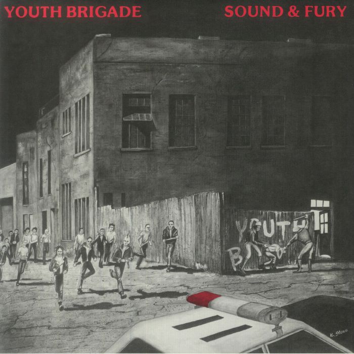 Youth Brigade – Sound and Fury vinyl cover