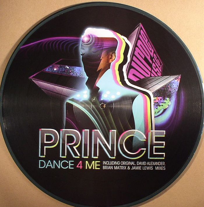 Prince – Dance 4 Me vinyl cover
