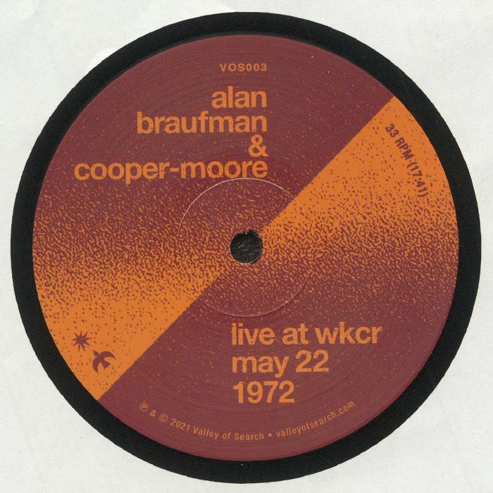 Alan Braufman | Cooper Moore Live at WKCR May 22 1972