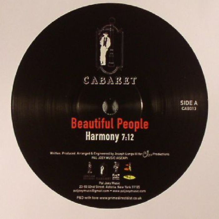 Beautiful People Harmony (reissue) (Record Store Day 2017)