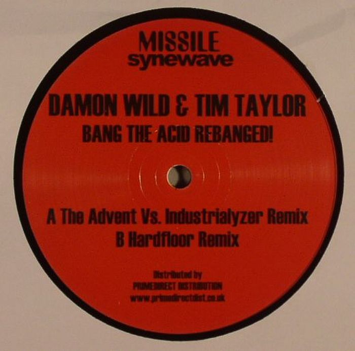 Damon Wild | Tim Taylor – Bang The Acid Rebanged! vinyl cover