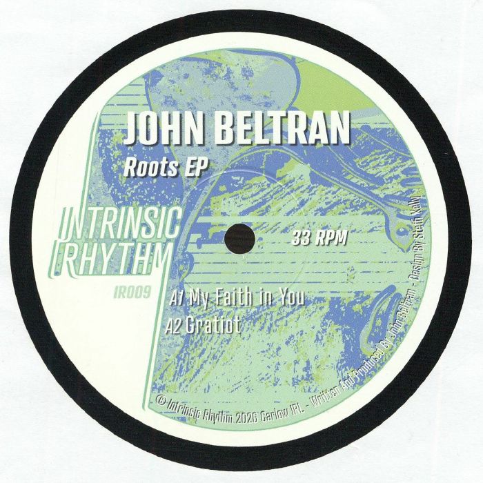 John Beltran – Roots EP (feat Fireground mix) vinyl cover