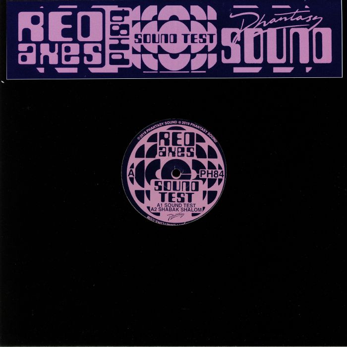 Red Axes – Sound Test vinyl cover
