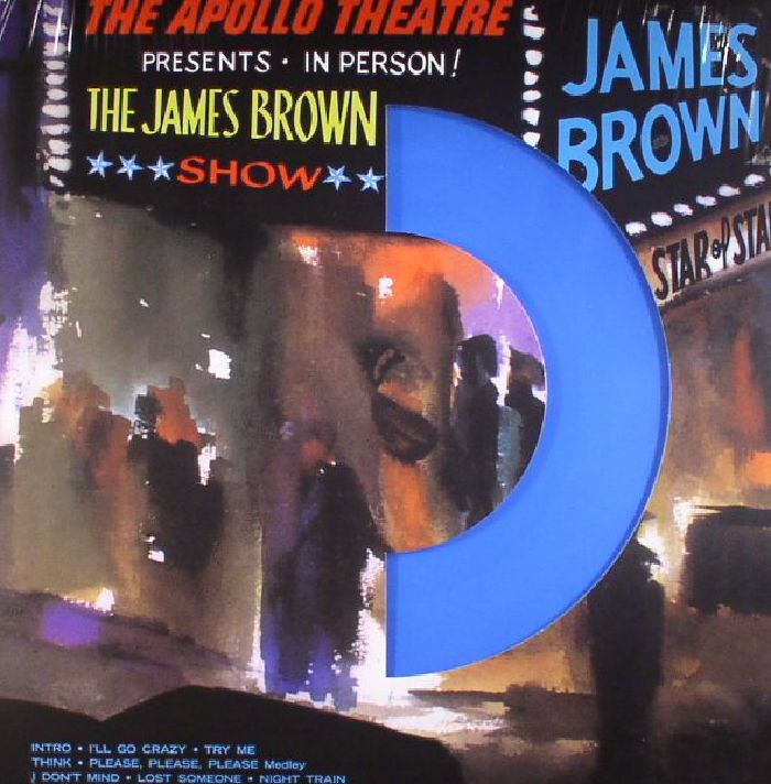 James Brown – Live At The Apollo (reissue) vinyl cover