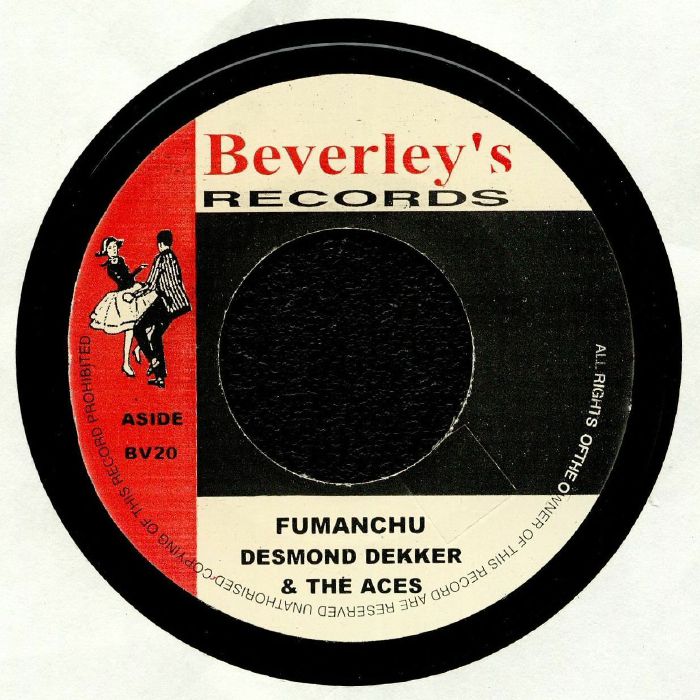 Desmond Dekker | The Aces – Fu Man Chu vinyl cover