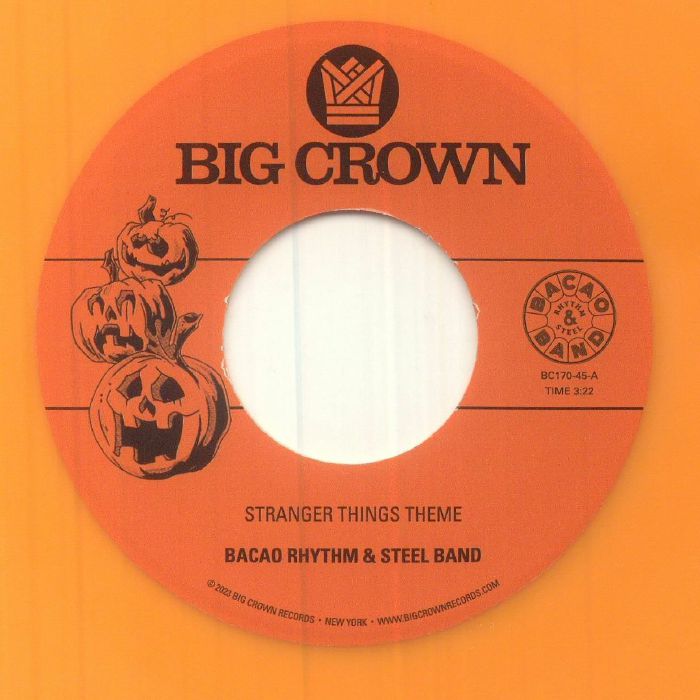 Bacao Rhythm and Steel Band – Stranger Things Theme vinyl cover