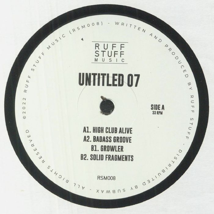 Ruff Stuff Music Ltd Vinyl