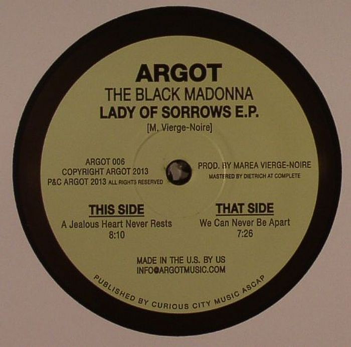 The Black Madonna Lady Of Sorrows EP
