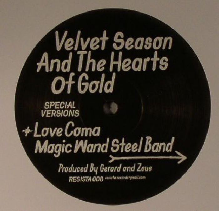 Velvet Season and The Hearts Of Gold – Love Coma vinyl cover