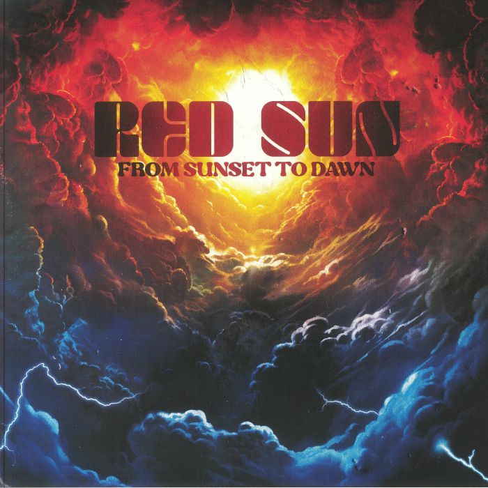 Red Sun From Sunset To Dawn