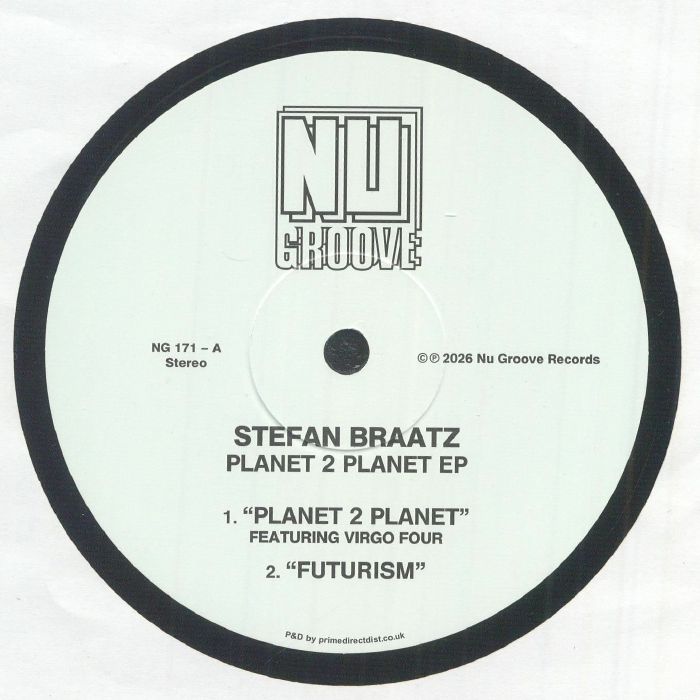 Stefan Braatz – Planet 2 Planet EP vinyl cover