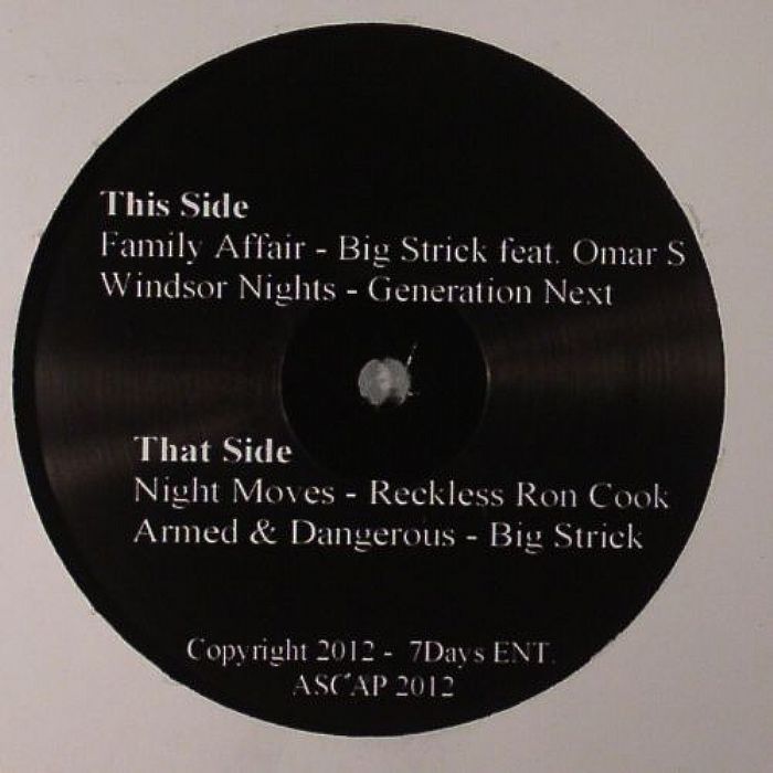 Big Strick Feat Omar S Vinyl