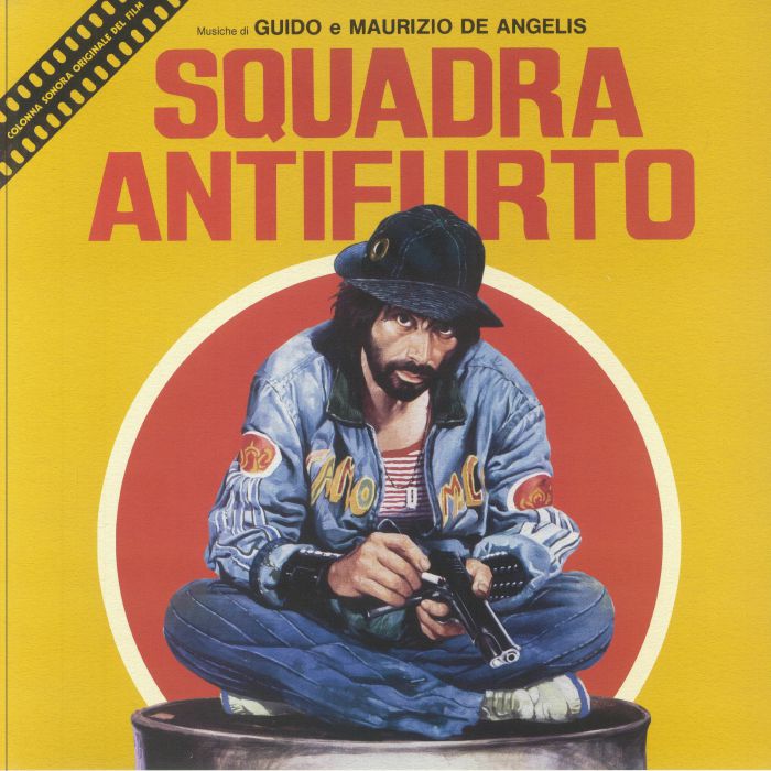 Guido and Maurizio De Angelis – Squadra Antifurto (Soundtrack) vinyl cover