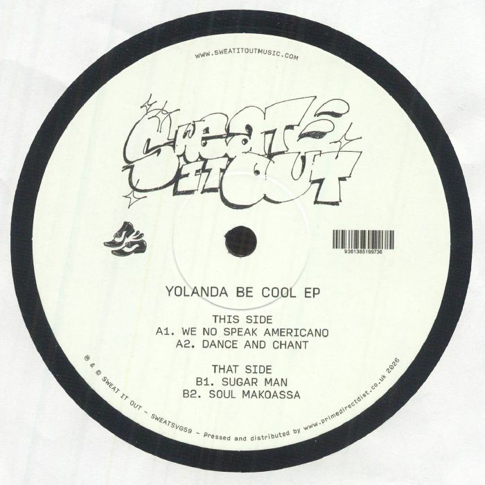 Yolanda Be Cool – Yolanda Be Cool EP vinyl cover