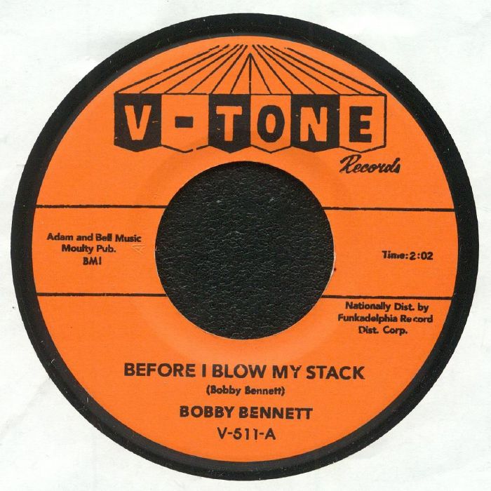 Bobby Bennett Before I Blow My Stack