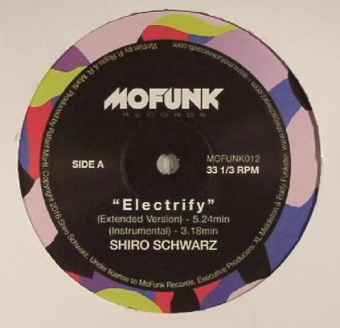Shiro Schwarz – Electrify vinyl cover