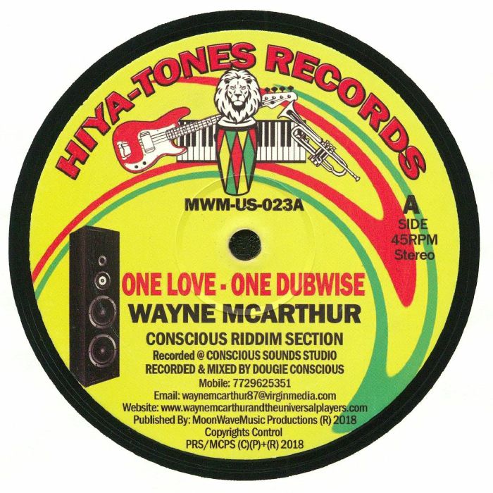 Wayne Mcarthur One Love