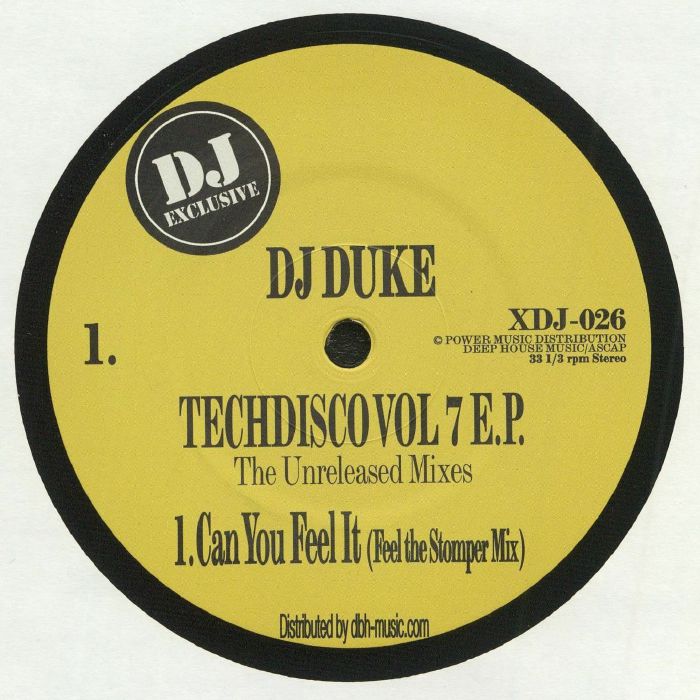 DJ Duke Techdisco Vol 7 EP: The Unreleased Mixes