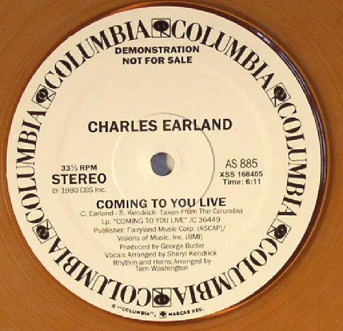 Charles Earland – Coming To You Live (remastered) vinyl cover
