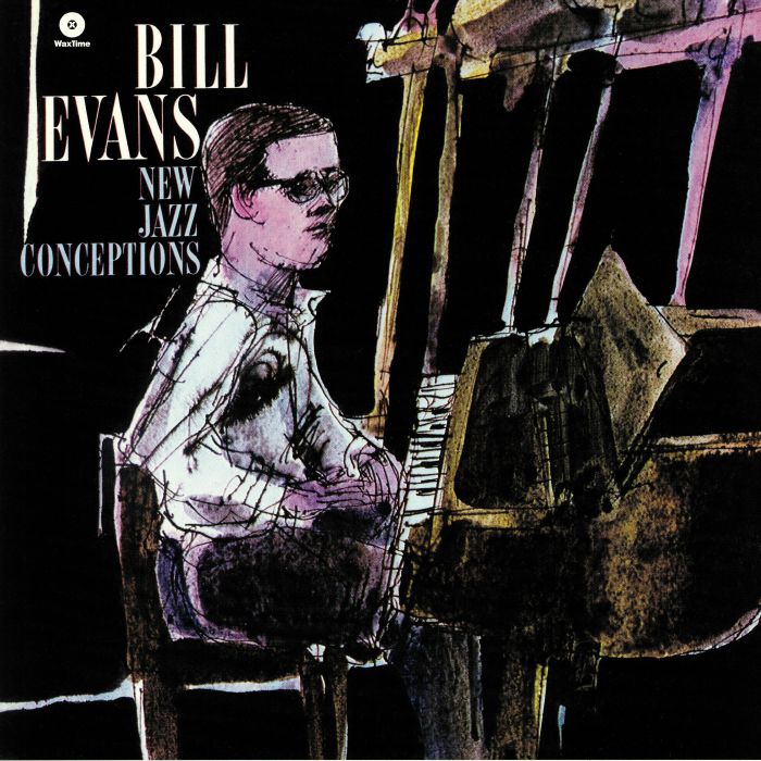 Bill Evans – New Jazz Conceptions vinyl cover