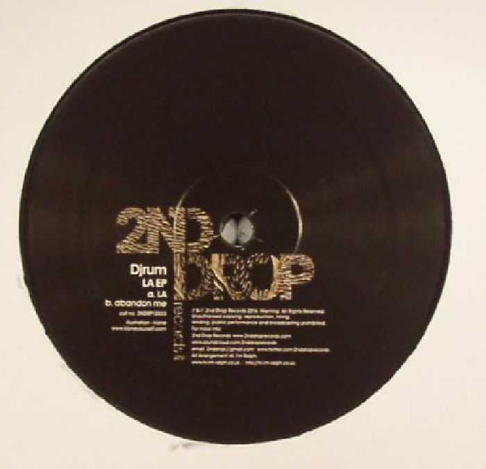 Djrum – LA EP vinyl cover