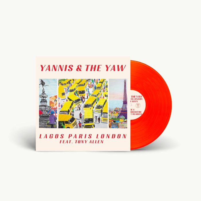 Yannis and The Yaw | Tony Allen – Lagos Paris London vinyl cover