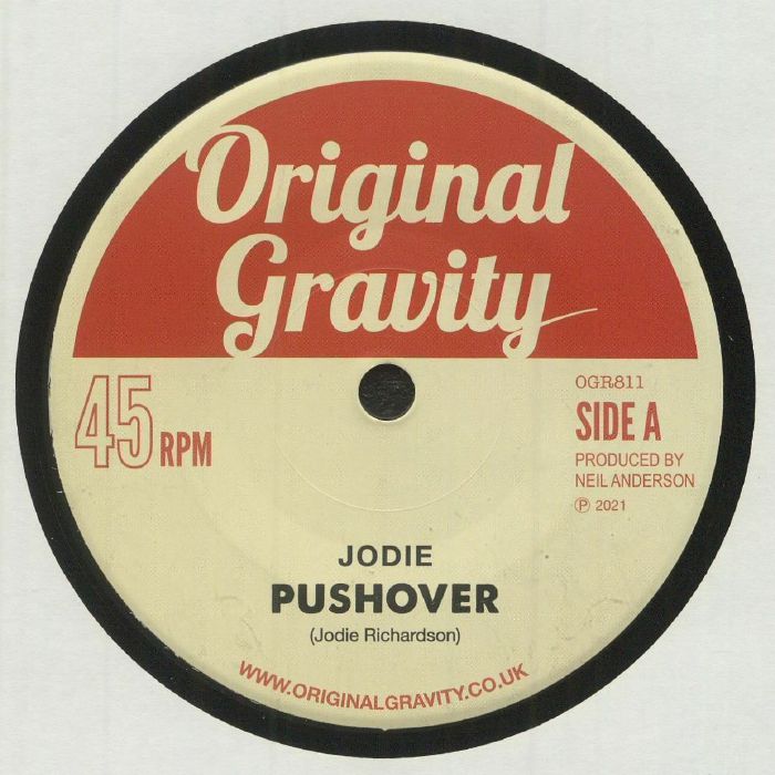 Jodie – Pushover vinyl cover