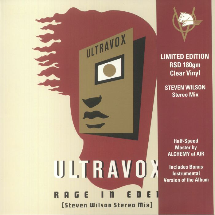 Ultravox Rage In Eden: Steven Wilson Stereo Mix (Record Store Day RSD Black Friday 2022)