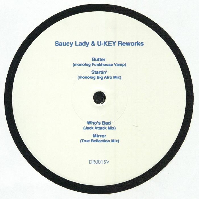 Saucy Lady | U Key – Who's Bad vinyl cover