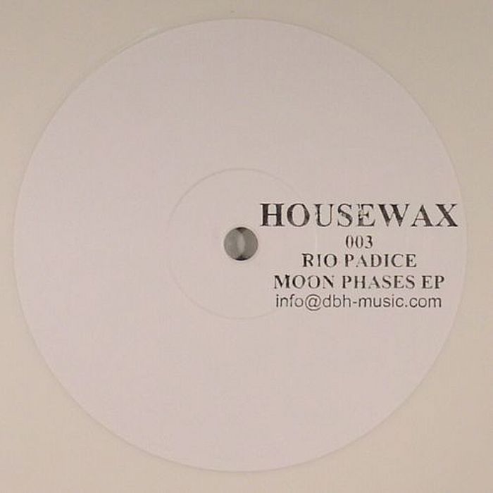 Rio Padice – Moon Phases EP vinyl cover