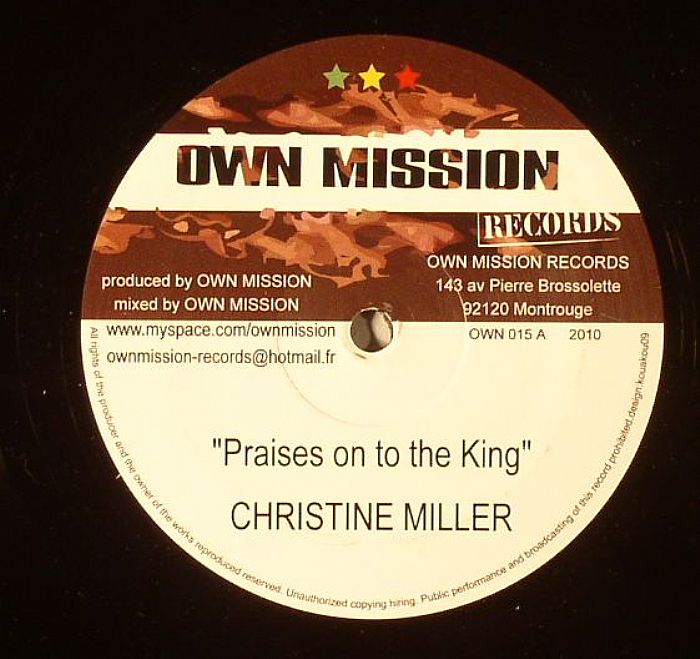 Christine Miller | Manu | Own Mission Crew Praises On To The King