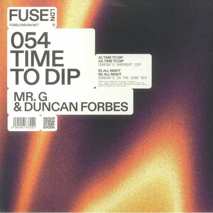 Mr G | Duncan Forbes Time To Dip