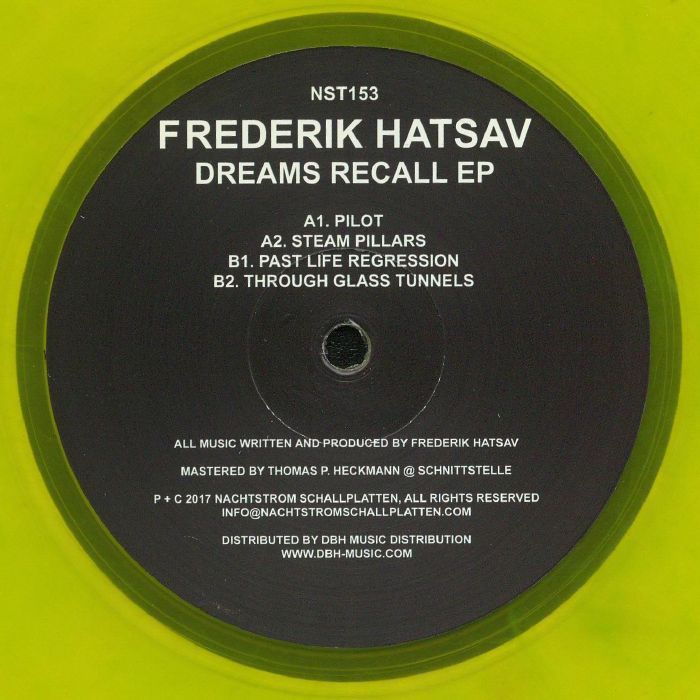Frederik Hatsav Dreams Recall EP