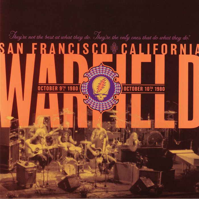 Grateful Dead The Warfield: San Francisco California October 9th 1980 (Record Store Day 2019)
