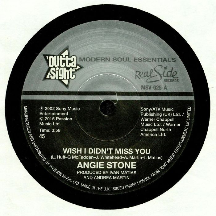 Angie Stone Wish I Didnt Miss You (reissue)