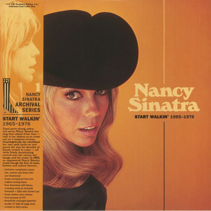 Nancy Sinatra – Start Walkin: 1965 1976 vinyl cover