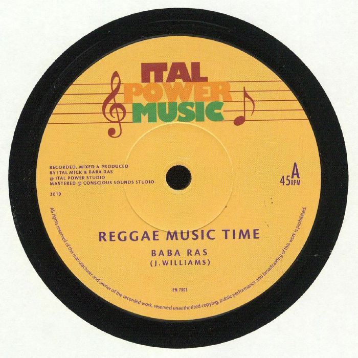 Baba Ras | Ital Mick Reggae Music Time