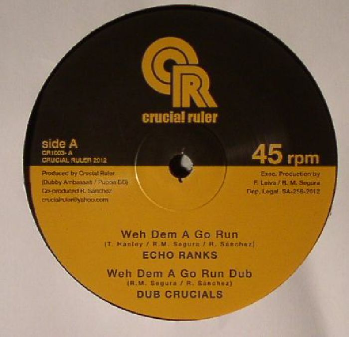 Echo Ranks | Dub Crucials | Linval Thompson Weh Dem A Go Run
