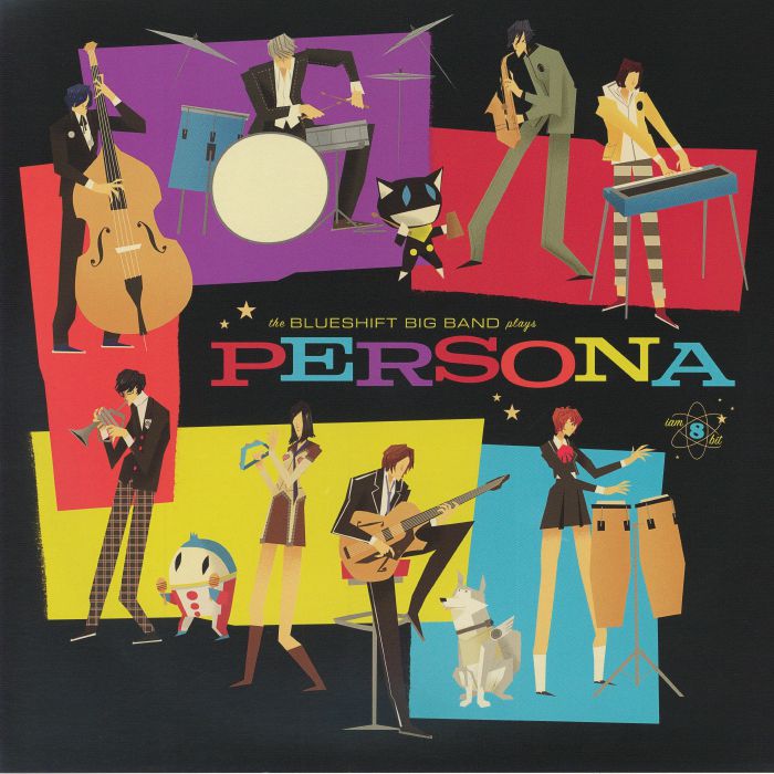The Blueshift Big Band – The Blueshift Big Band Plays Persona (30th Anniversary Edition) vinyl cover