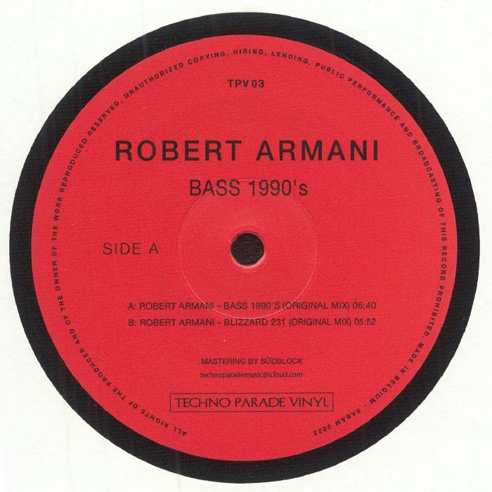 Robert Armani Bass 1990s