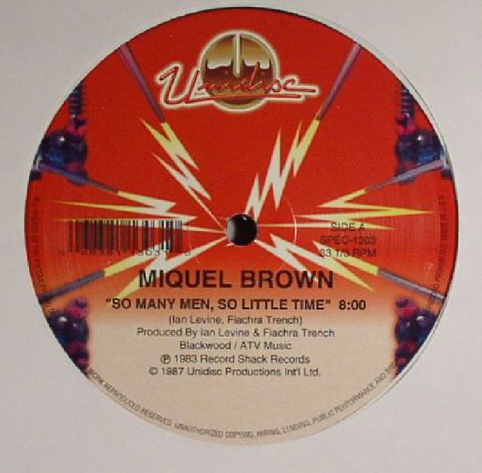 Miquel Brown So Many Men So Little Time