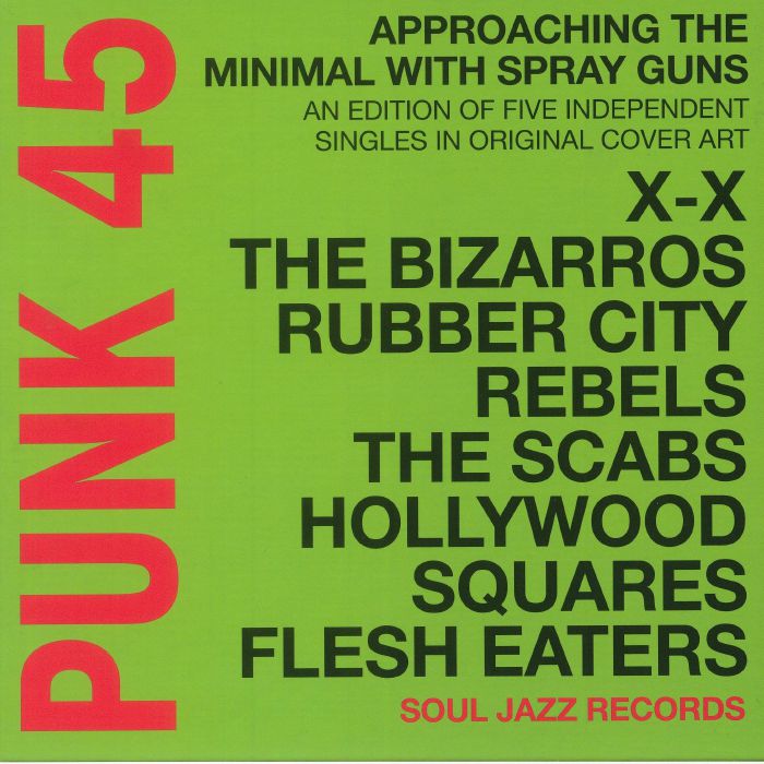 Various Artists PUNK 45: Approaching The Minimal With Spray Guns (Record Store Day 2018)