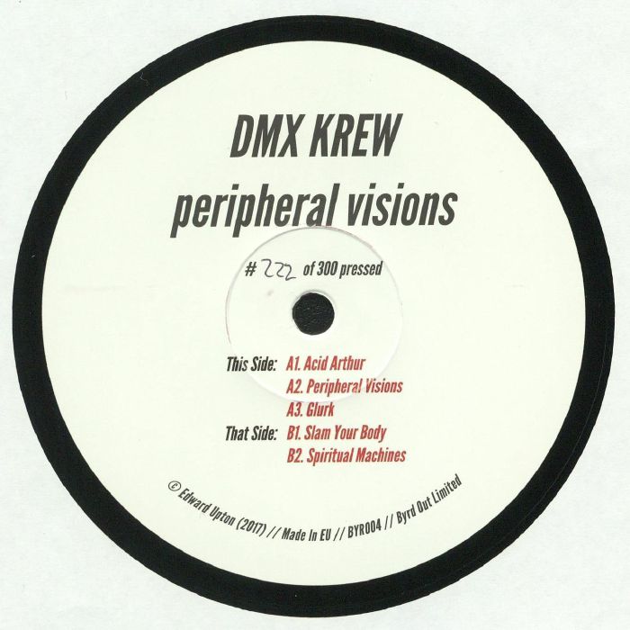 Dmx Krew – Peripheral Visions vinyl cover