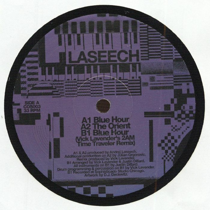 Laseech – Blue Hour vinyl cover