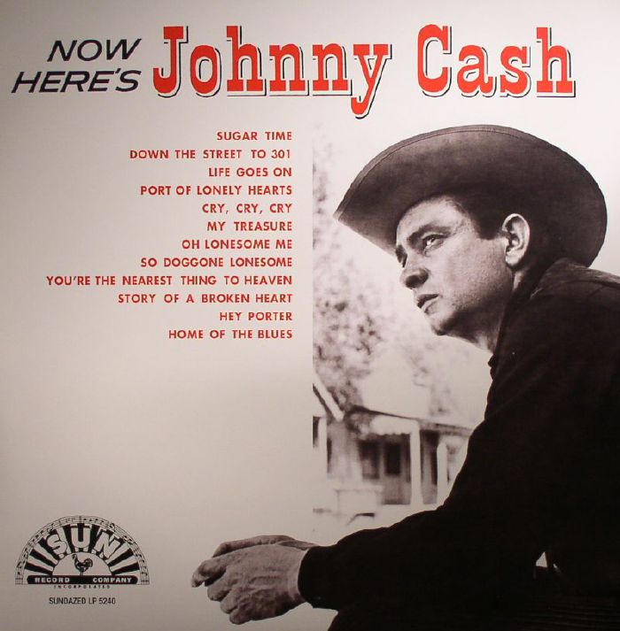 Johnny Cash – Now Heres Johnny Cash vinyl cover