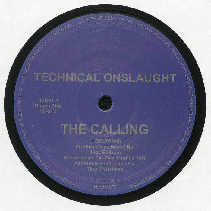 Technical Onslaught | Joey Beltram The Calling (reissue)