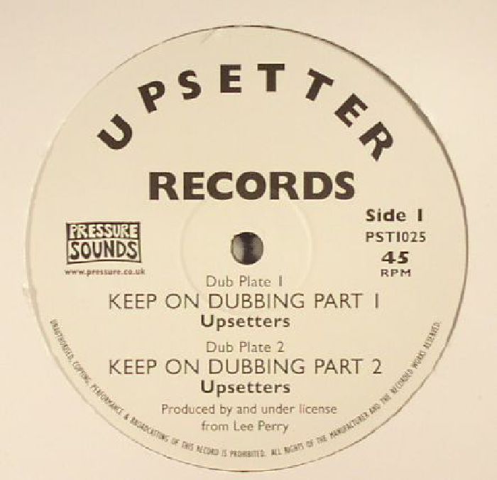 Upsetters – Keep On Dubbing vinyl cover